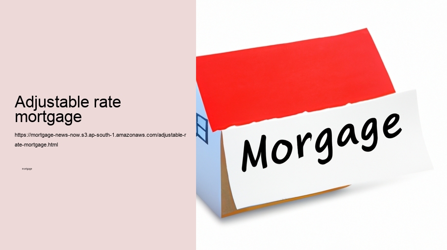 adjustable rate mortgage