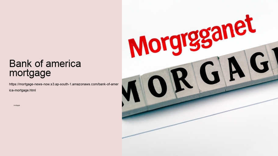 bank of america mortgage